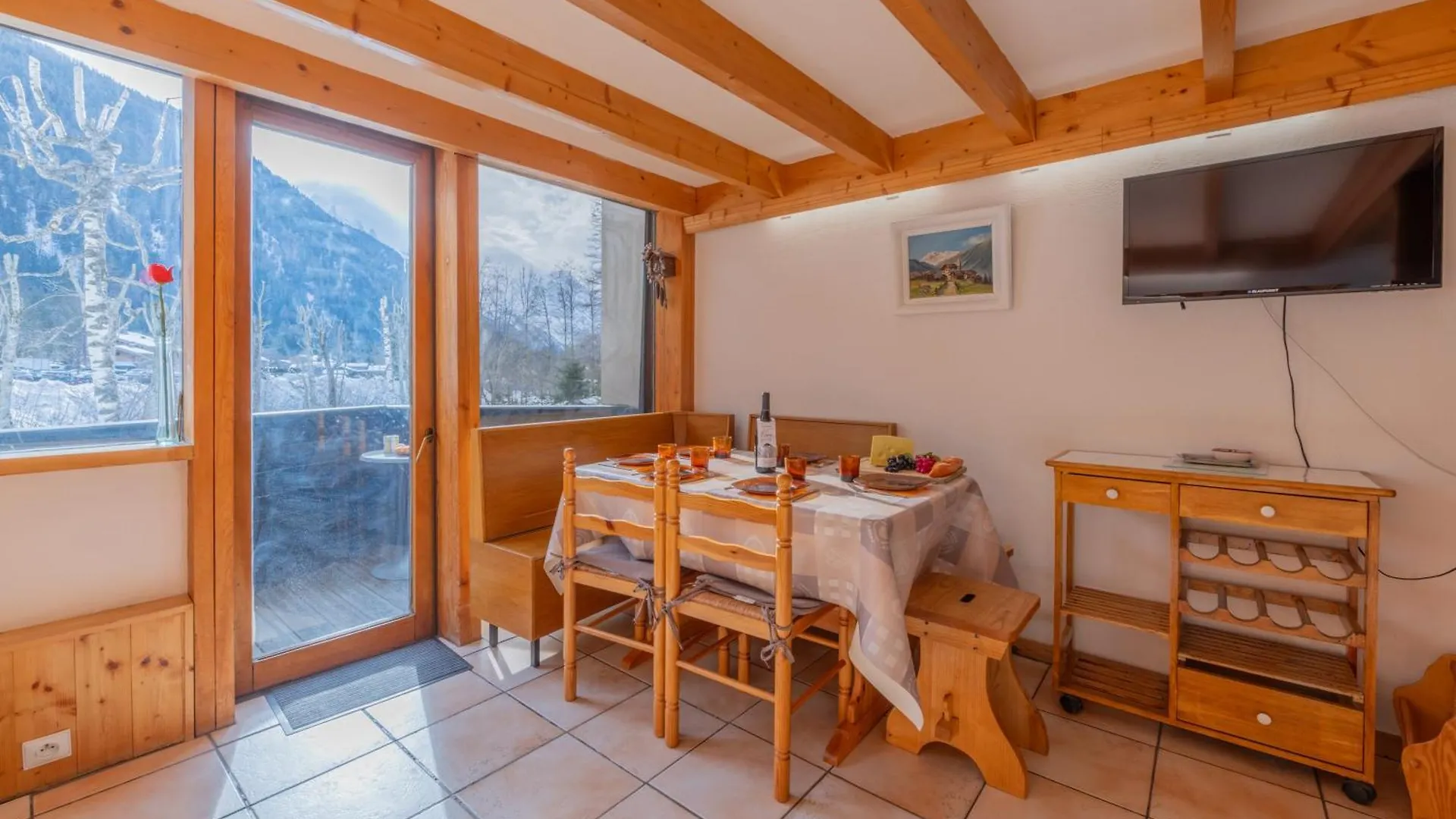 Residence Grand Roc - Ancolies 017 - Happy Rentals Chamonix Lägenhet